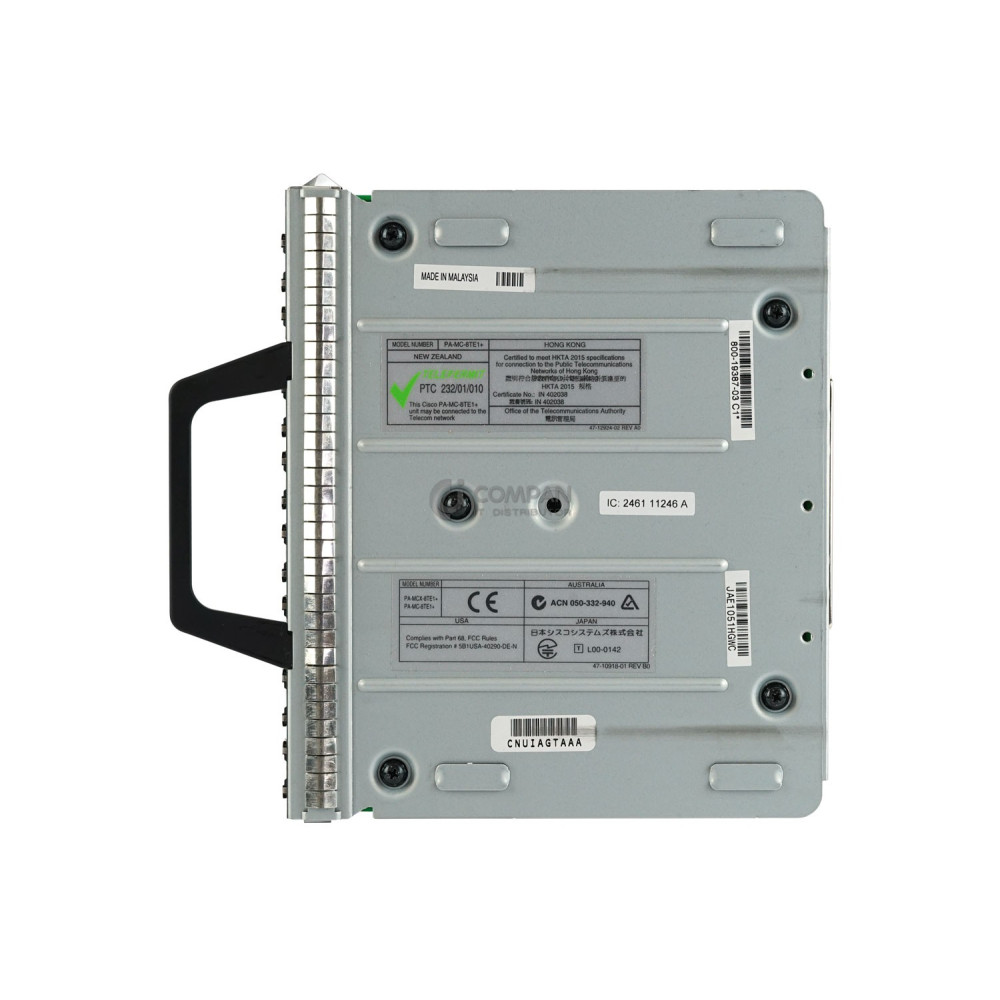 PA-MC-8TE1+ CISCO 8 PORT MULTICHANNEL T1/E1 8PRI MODULE FOR 7200VXR 800-19387-03, 73-7549-03